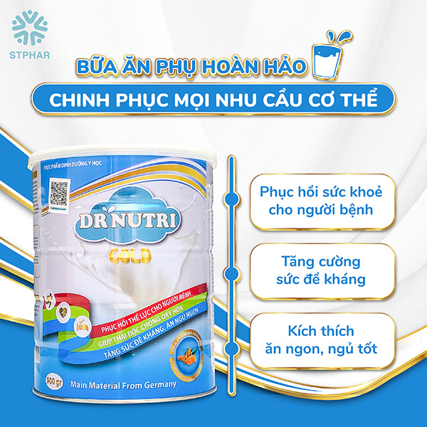 Sữa nghệ tăng cân Dr. Nutri Gold 900gr-duoc-ban-tai-Siêu thị online Nhi Bống